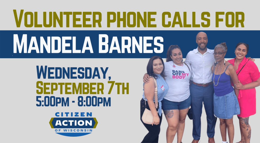 Citizen Action Weekend; Happy Labor Day Weekend