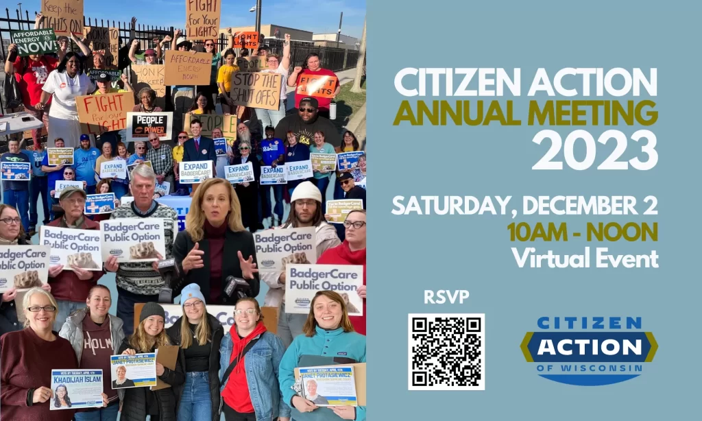 Citizen Action Weekend, December 2nd