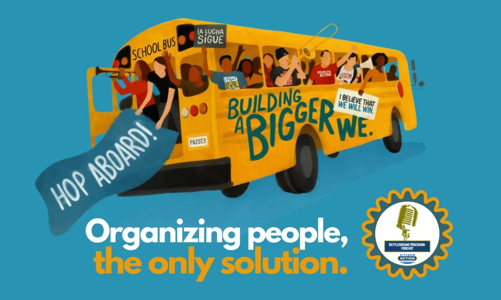 Organizing people, the only solution. Organizing people, the only solution.
