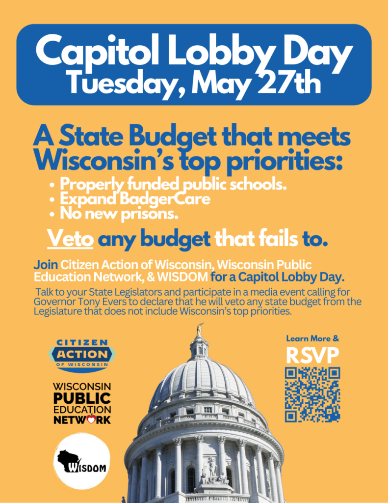 Citizen Action Weekend 2025 Newsletter, Friday, May 16th