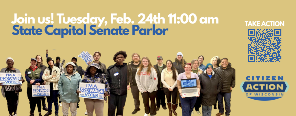 Citizen Action Weekend ’26 Newsletter, Friday, February 20th